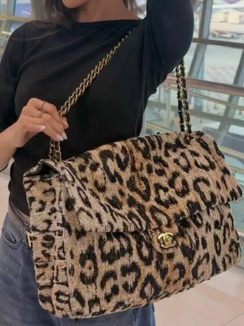 Chanel Flap Leopardo